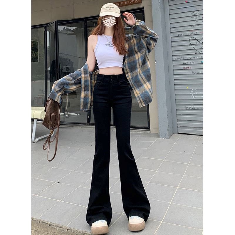 爆款清仓便宜外贸折扣大码捡漏女夏薄款女士白色窄版牛仔裤子