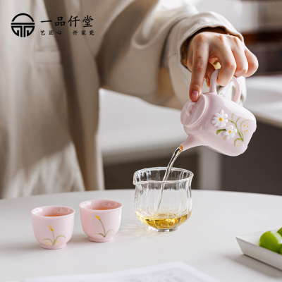 一品仟堂小雏菊旅行茶具伴手礼品