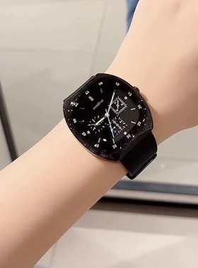 小众设计方形手表女轻奢高级简约时尚气质潮流个性霸气大表盘男表