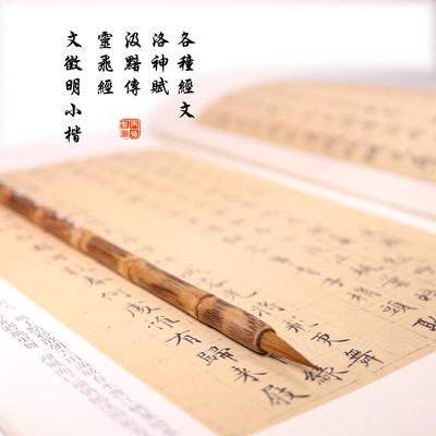雲雀纯狼毫小楷行书毛笔
