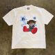 t恤美式 嘻哈230G重磅短袖 男卡通动画夏季 潮牌短袖 宽松半袖 上衣圆