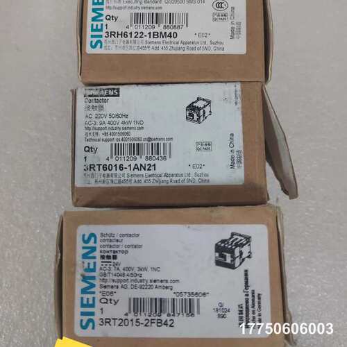 触器3RH6122-1BM40 3RT6016-1AN21