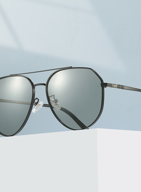 开车偏光镜片男士变色复古