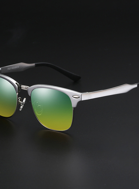 墨镜时尚复古风偏光司机夜视镜