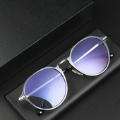 新款 防蓝光辐射眼镜学生护目镜简约舒适高清平光镜可配近视眼镜架