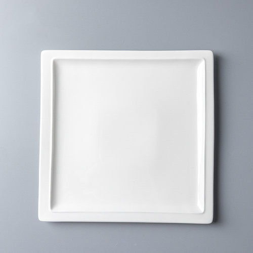 牛排盘陶瓷正方形简约10寸高颜值