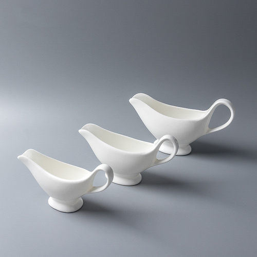 汁斗糖罐陶瓷餐具船汁盅