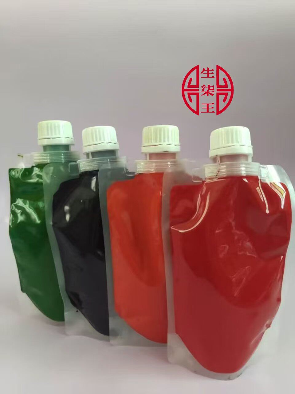 500g袋装 精制各色推光漆 天然大漆 色漆 生漆漆器古琴红色推光漆