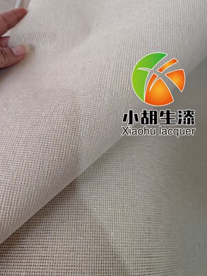 格子麻布夏布 夏麻布生漆裱布防开裂diy手工鞋材麻纱布料古琴古建