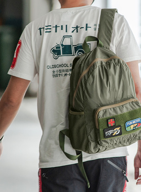 第七区 河马战术折叠男女户外通勤轻便应急便携军迷皮肤包