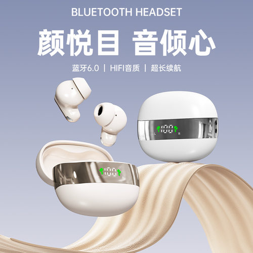 mini550私模新款跨境专供蓝牙耳机高性价比数显tws工厂批发高音质