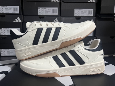 adidas 阿迪达斯 COURTBEAT 男子潮流舒适运动休闲耐磨板鞋KI6783