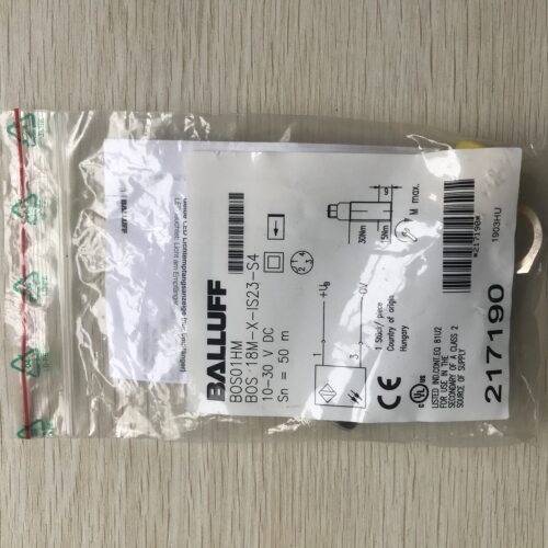 BOS01HM BOS 18M-X-IS23-S4 现货促销 全新原装 巴鲁夫 实物照片