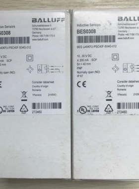 BES0308 BES Q40KFU-PSC40F-S04G-012 现货促销 全新原装巴鲁夫