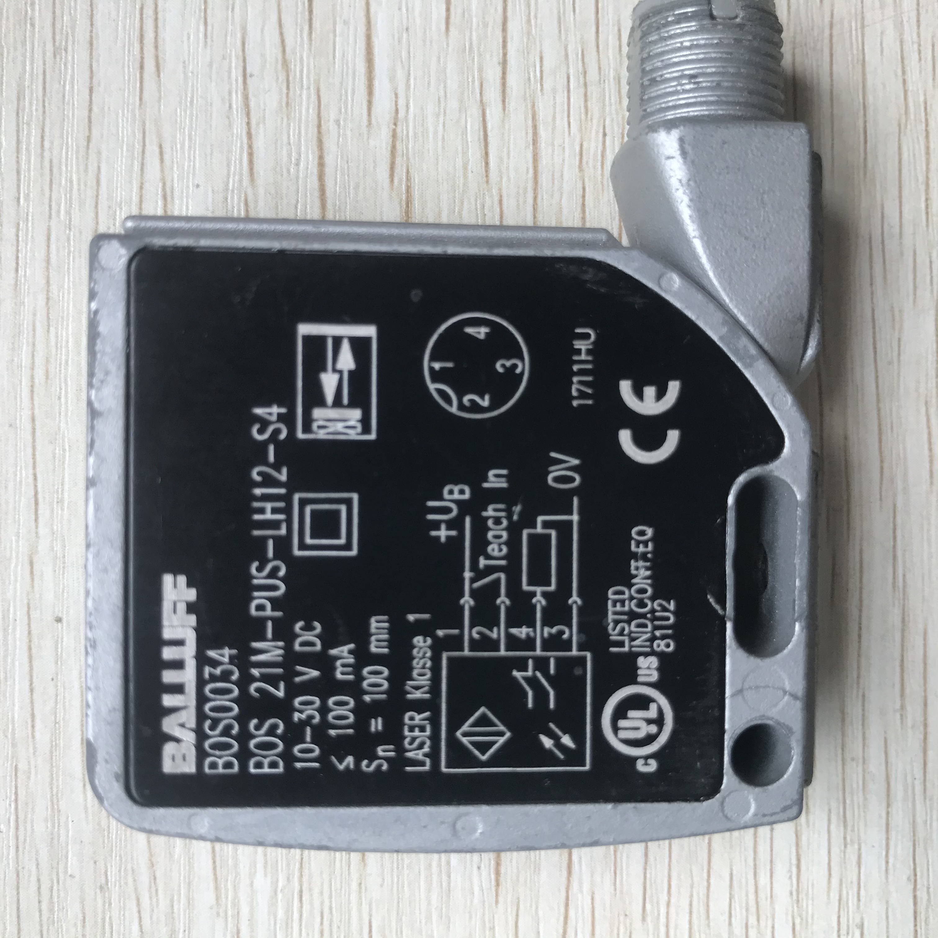 BOS 21M-PUS-LH12-S4 BOS0034现货促销 原装拆机 巴鲁夫实 物照片