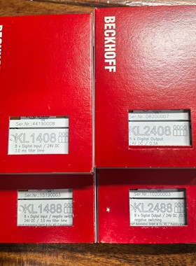 KL1408 KL2408 KL1488 KL2488现货促销全新原装BECKHOFF倍福模块