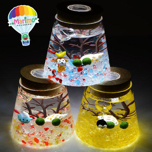 DIY微景观生态瓶盆栽幸福海藻球