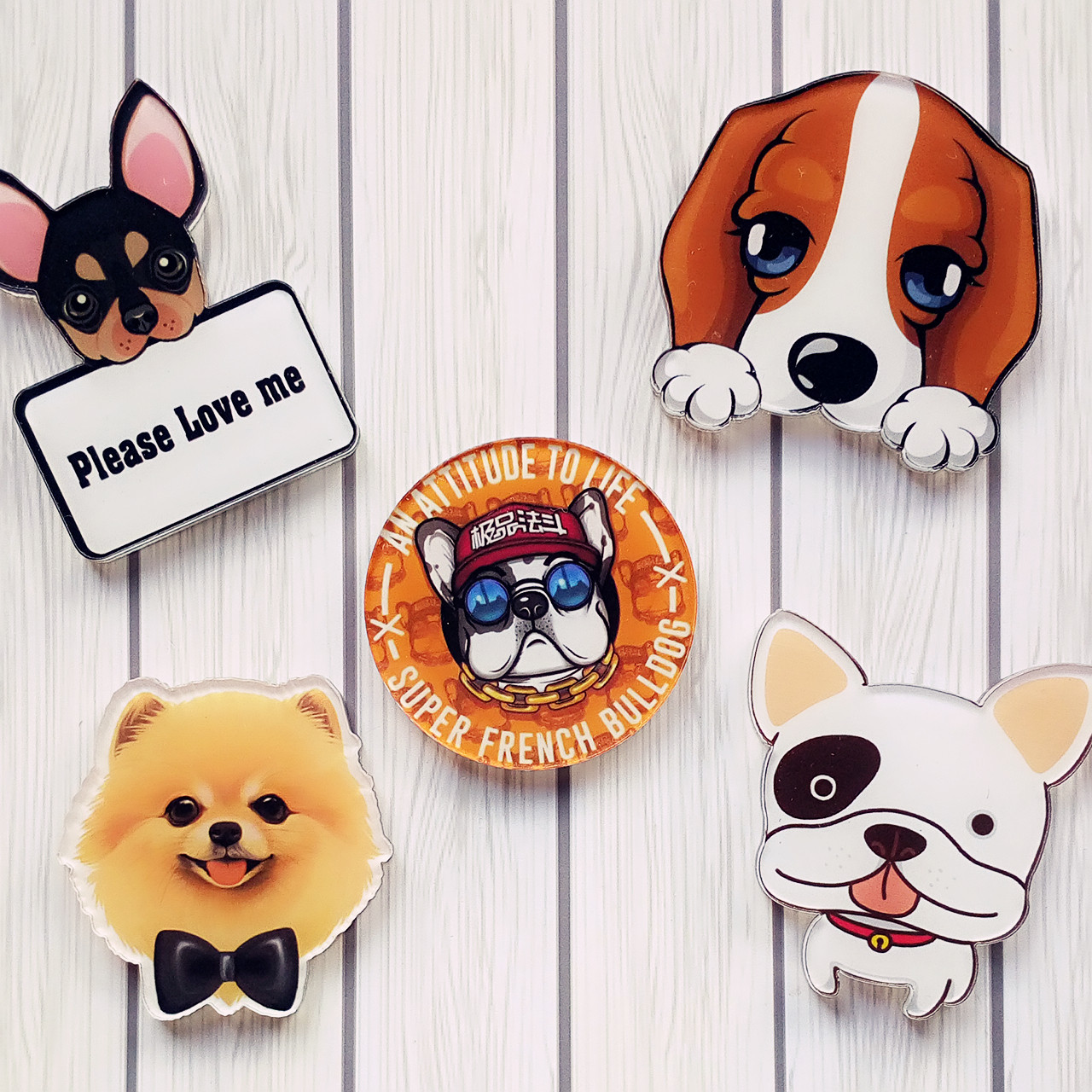 Broche en plexiglas - Ref 1182928 Image 4