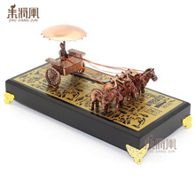 铜车马摆件中国风特色礼品马车模型陕西西安兵马俑旅游纪念品