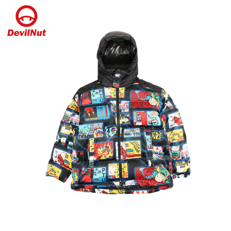 DEVILNUT恶魔潮牌亲子羽绒服