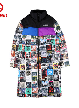 DEVIL NUT潮牌恶魔 无性别拼接保暖拳手羽绒大衣-雷蒙斯 ANT