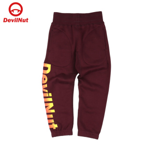 恶魔 潮牌 潮童装 儿童亲子休闲收腿运动裤 AET DEVIL KIDS NUT
