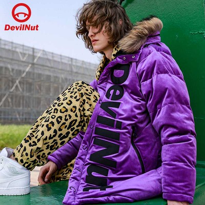 DEVILNUT中长款羽绒服恶魔当季