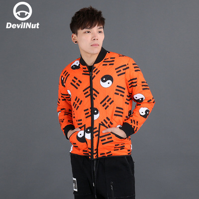 DEVIL NUT款 摩托 流感外套夹克八卦迷彩 男款 棉服 DNFC ASX