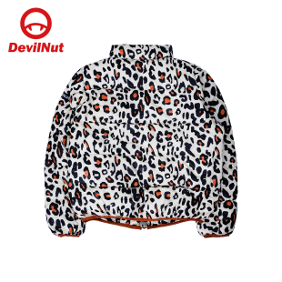 DEVIL NUT潮牌恶魔无性别情侣保暖羽绒服