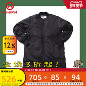 羽绒服 DEVIL NUT潮牌恶魔无性别保暖重磅休闲百搭刺绣长款 ASV