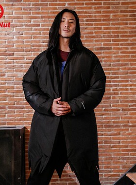 DEVIL NUT潮牌恶魔无性别情侣舒适保暖保暖鹅绒羽绒服-BIB AET