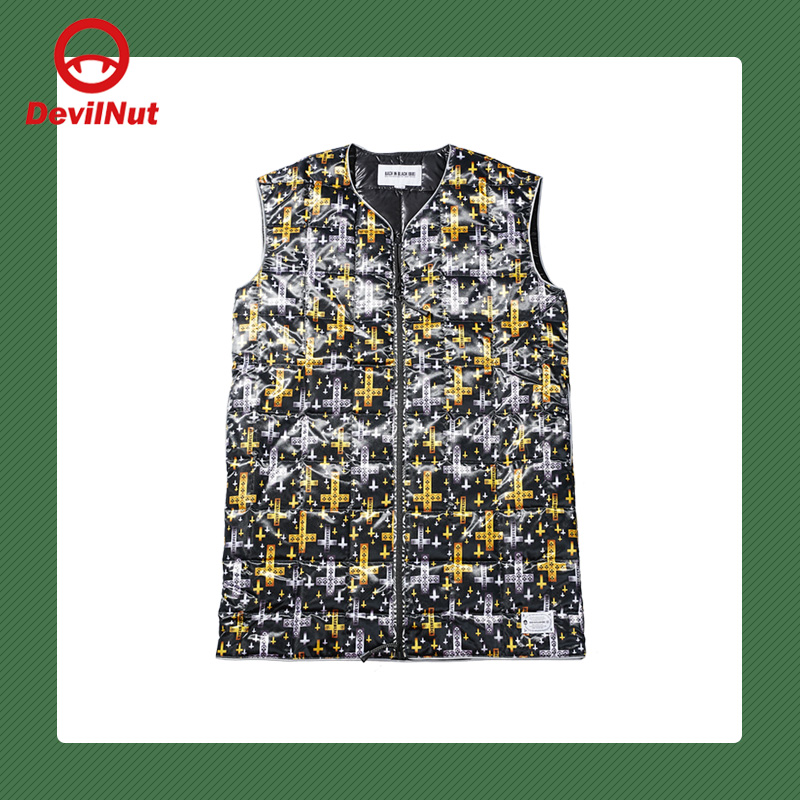 宽松白鹅绒超薄羽绒马甲