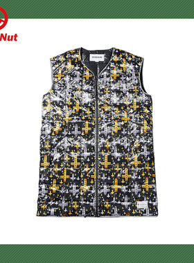 DEVIL NUT潮牌恶魔无性别情侣保暖宽松白鹅绒超薄羽绒马甲