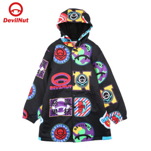 男女同款 长袖 经典 DEVIL 当季 恶魔 拳击中衣棉衣 ANT NUT潮牌