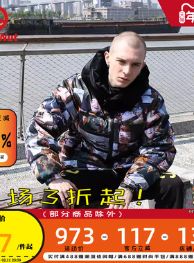 DEVIL NUT潮牌 恶魔 21秋冬无性别情侣保暖面包羽绒服 ATO