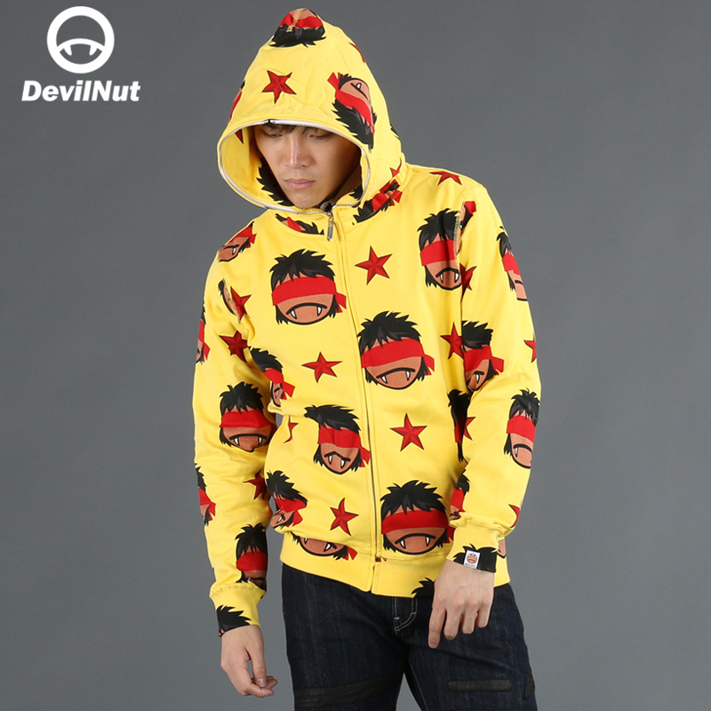 恶魔DEVILNUT拉链连帽