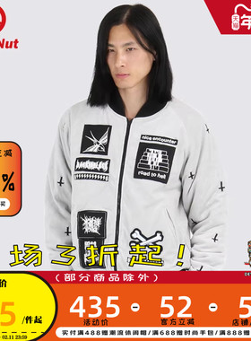 DEVIL NUT恶魔 潮牌 骨头 骷髅 男士棉服-BIB   AFO