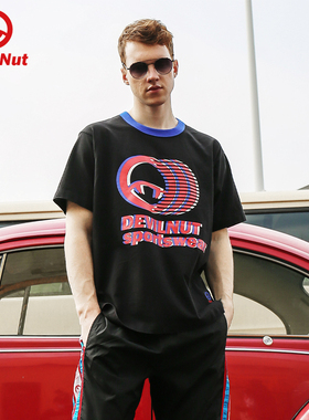 DEVIL NUT潮牌 恶魔 21夏季新款男女时尚印花短袖T恤 DN体育 STO