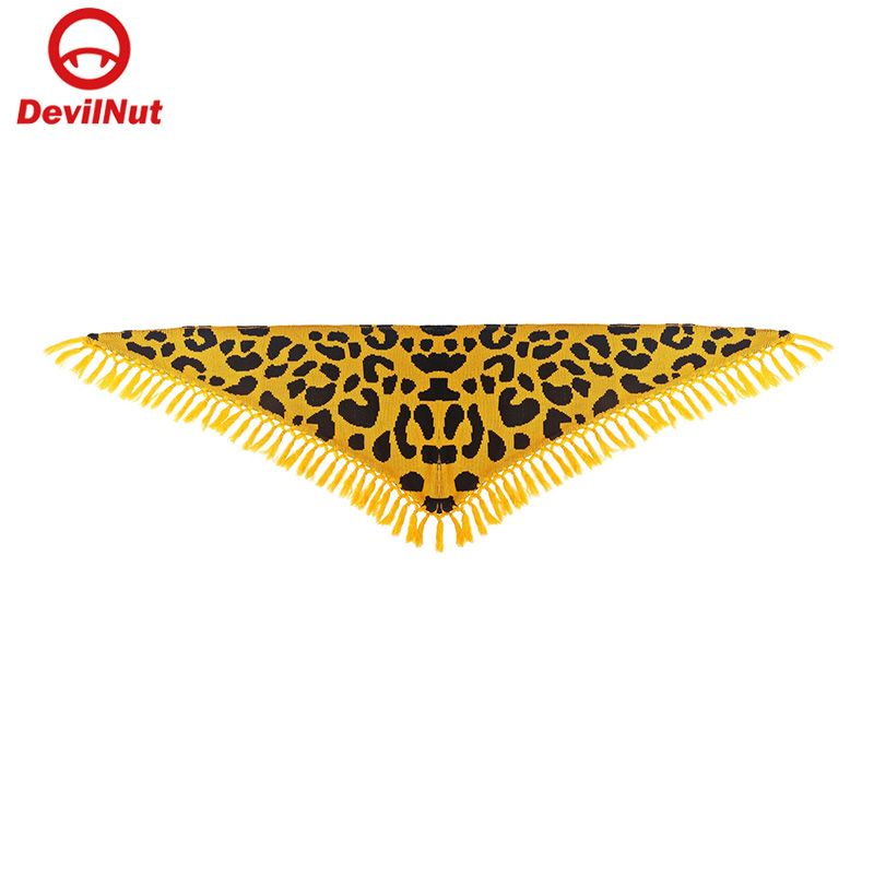 潮牌配件围巾三角豹纹迷彩披肩