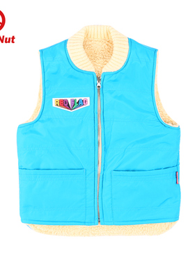 DEVIL NUT潮牌 恶魔 童装双面宽松马夹- KIDS 男女同款AET