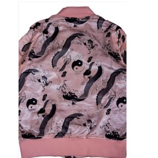 常规夹克扎染拼接圆领棉服 拉链门襟长袖 DEVIL NUT棒球领方领四季