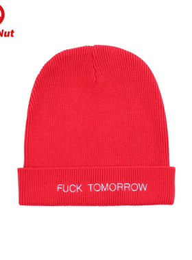 DEVIL NUT潮牌 恶魔  配件中国红新年红大红 折边帽 DNFC ASV