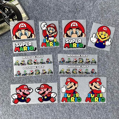 适用NS125LA摩托车贴画防水反光