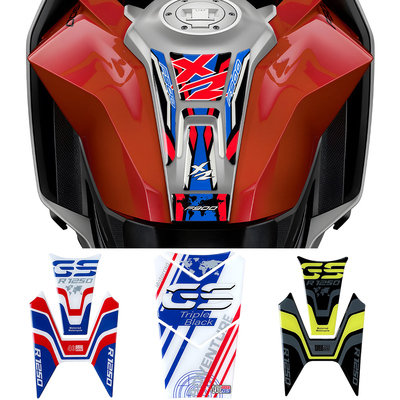 适用宝马油箱贴防滑防刮鱼骨贴