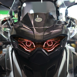 饰 配件油箱贴装 适用贝纳利TRK552 552X透光大灯贴膜字母贴纸改装