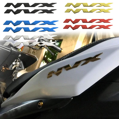 适用NVX155踏板车立体软胶车标