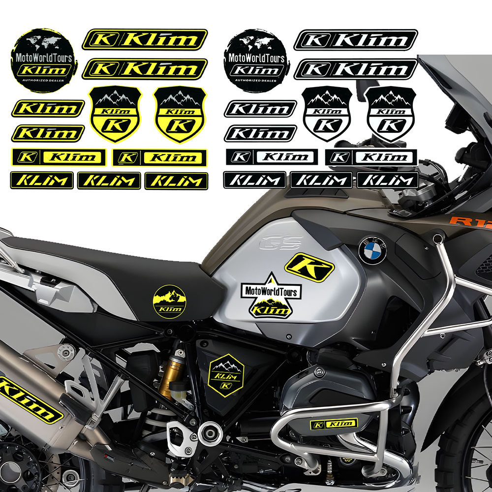 适用宝马bmw水鸟40周年摩托车贴纸r1200 r1250gs adv三箱反光车贴