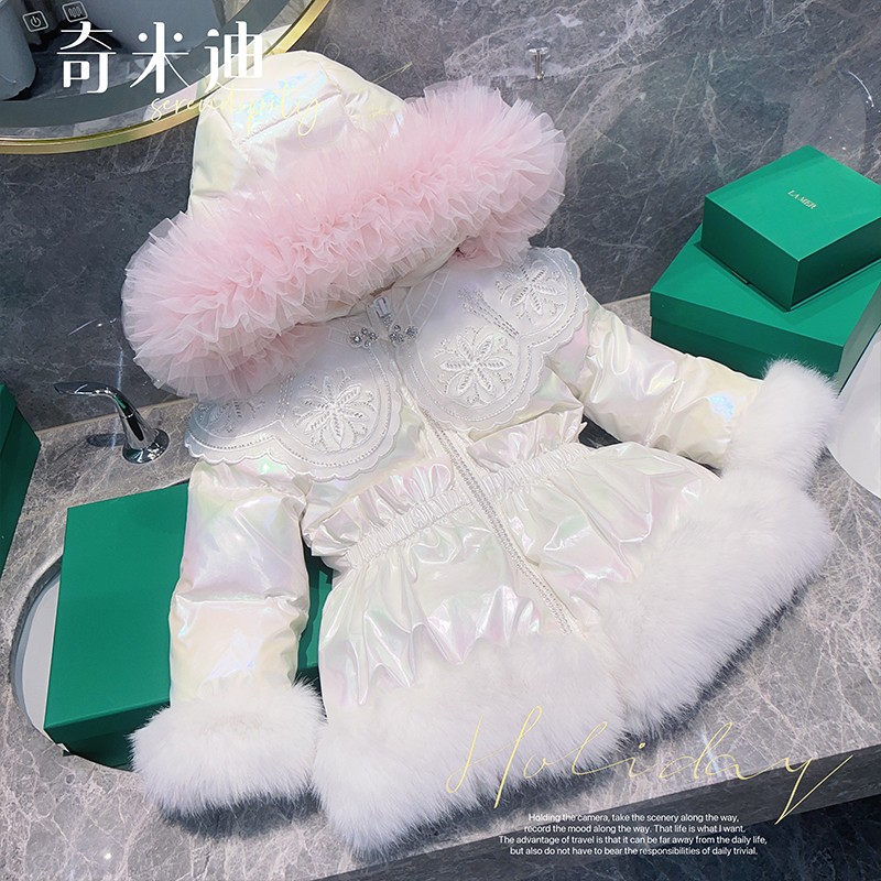 女童中长款羽绒服奇米迪