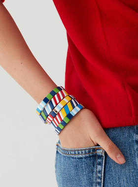 合金烤漆百搭欧美风手链