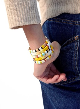 合金搪瓷手链手工串珠潮流饰品